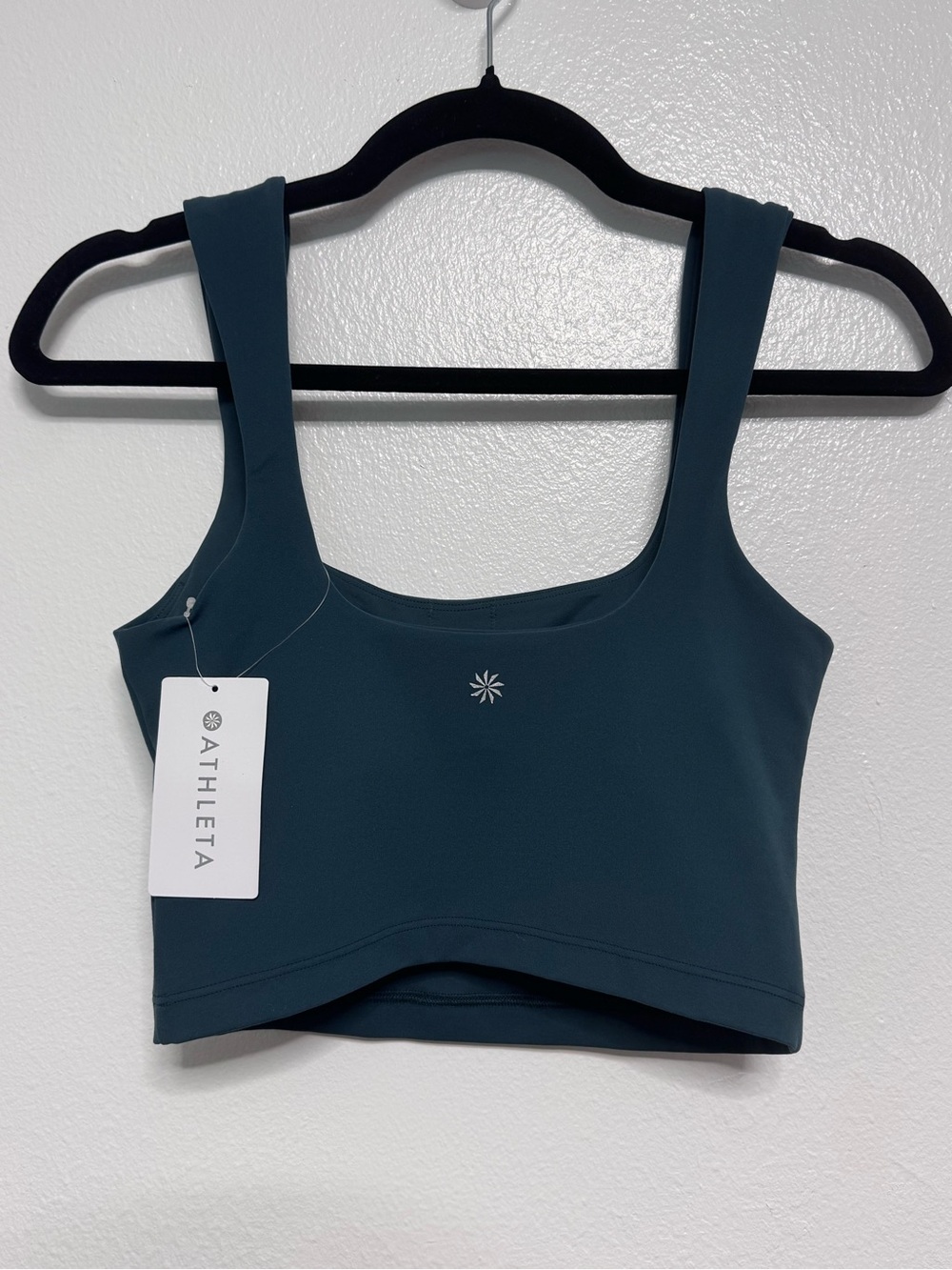 Athlete Transcend Square Neck Crop Sports Bra